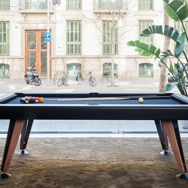 The Verto Charcoal Pool Table